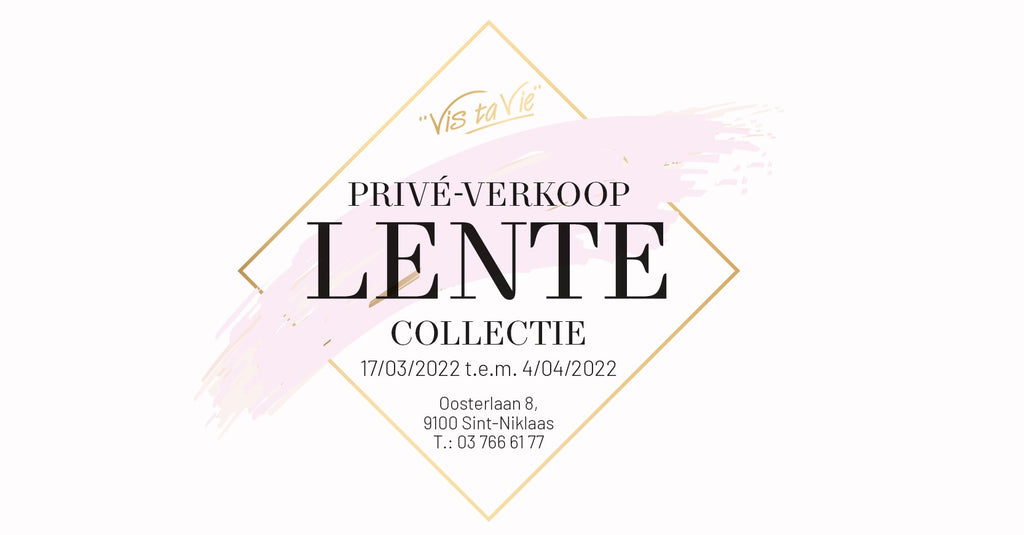 LENTEVERKOOP @VIS TA VIE - 17 maart tem 4 april