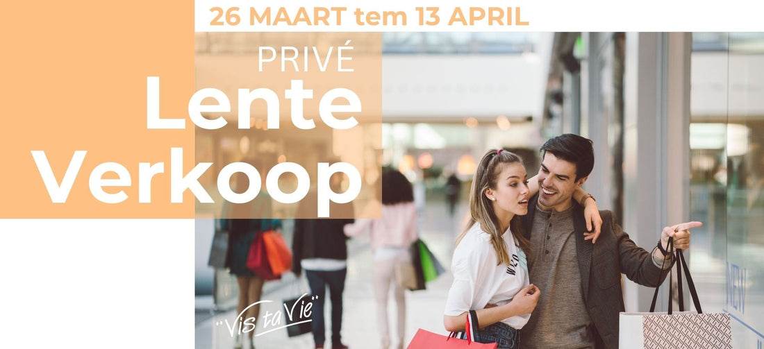 Lenteverkoop @VIS TA VIE - 26 maart tem 13 april