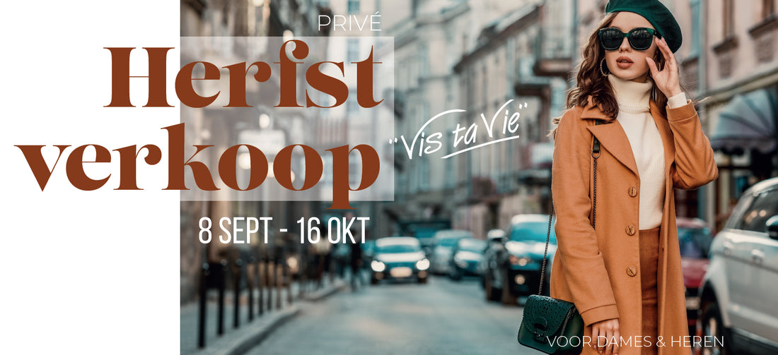HERFSTVERKOOP @VIS TA VIE - 21 september tem 9 oktober
