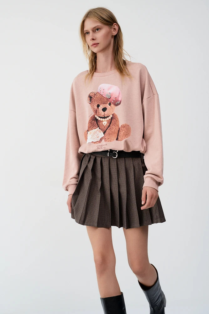 BSB sweater roze - voorzijde