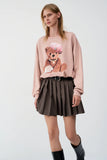 BSB sweater roze - voorzijde