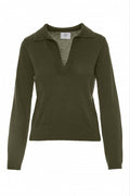 BSB trui khaki - detail