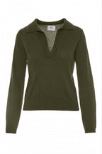 BSB trui khaki - detail