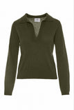 BSB trui khaki - detail