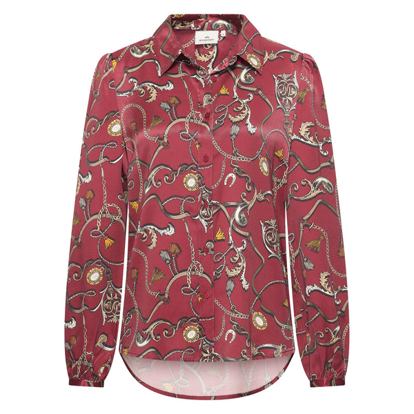 Hv Society - Blouse - Burgundy