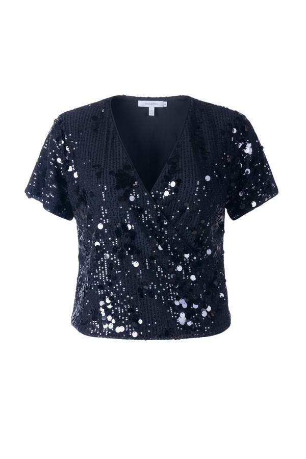 Esqualo blouse zwart voor dames