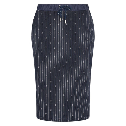 Hv Society - Skirt Hvspernel - Navy Aop