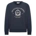 HV Society trui donkerblauw met wapenprint Excellence Sports voor dames