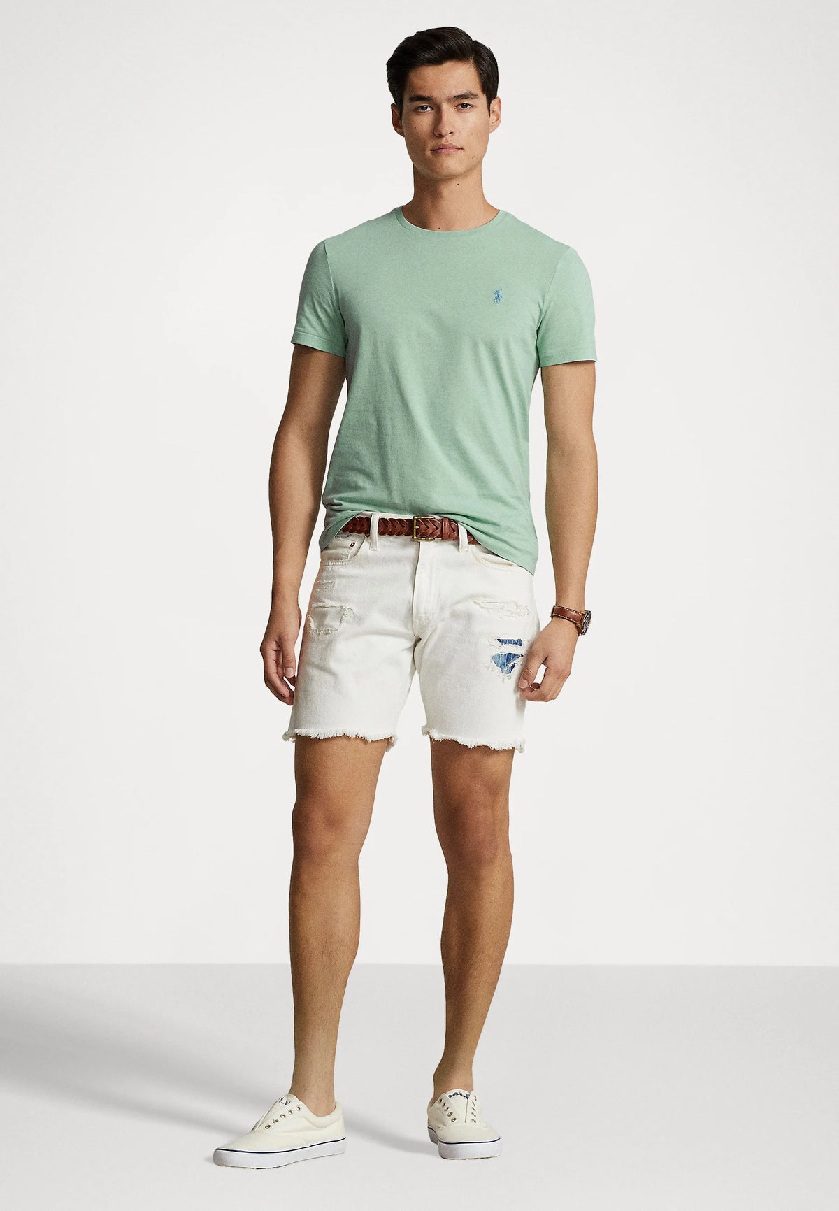 Ralph Lauren t-shirt vert pour homme – 4