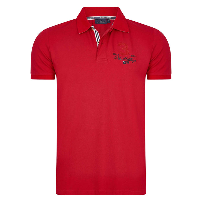 Hv Society - Polo - Rood