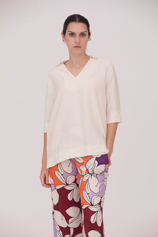 Scorzzo - Blouse - Beige
