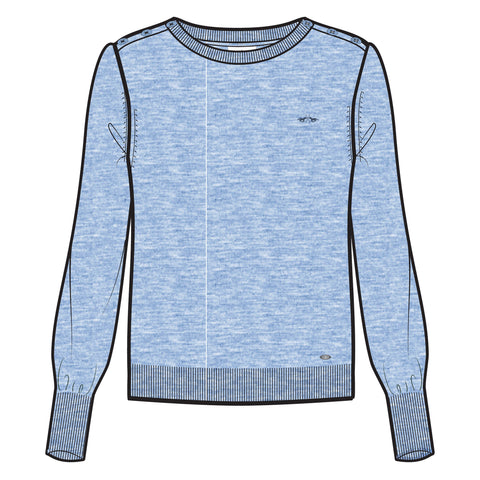 Hv Society - Pullover Hvsceline - Lightblue