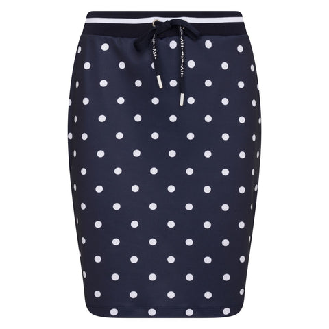 Hv Society - Skirts - Navy Dot