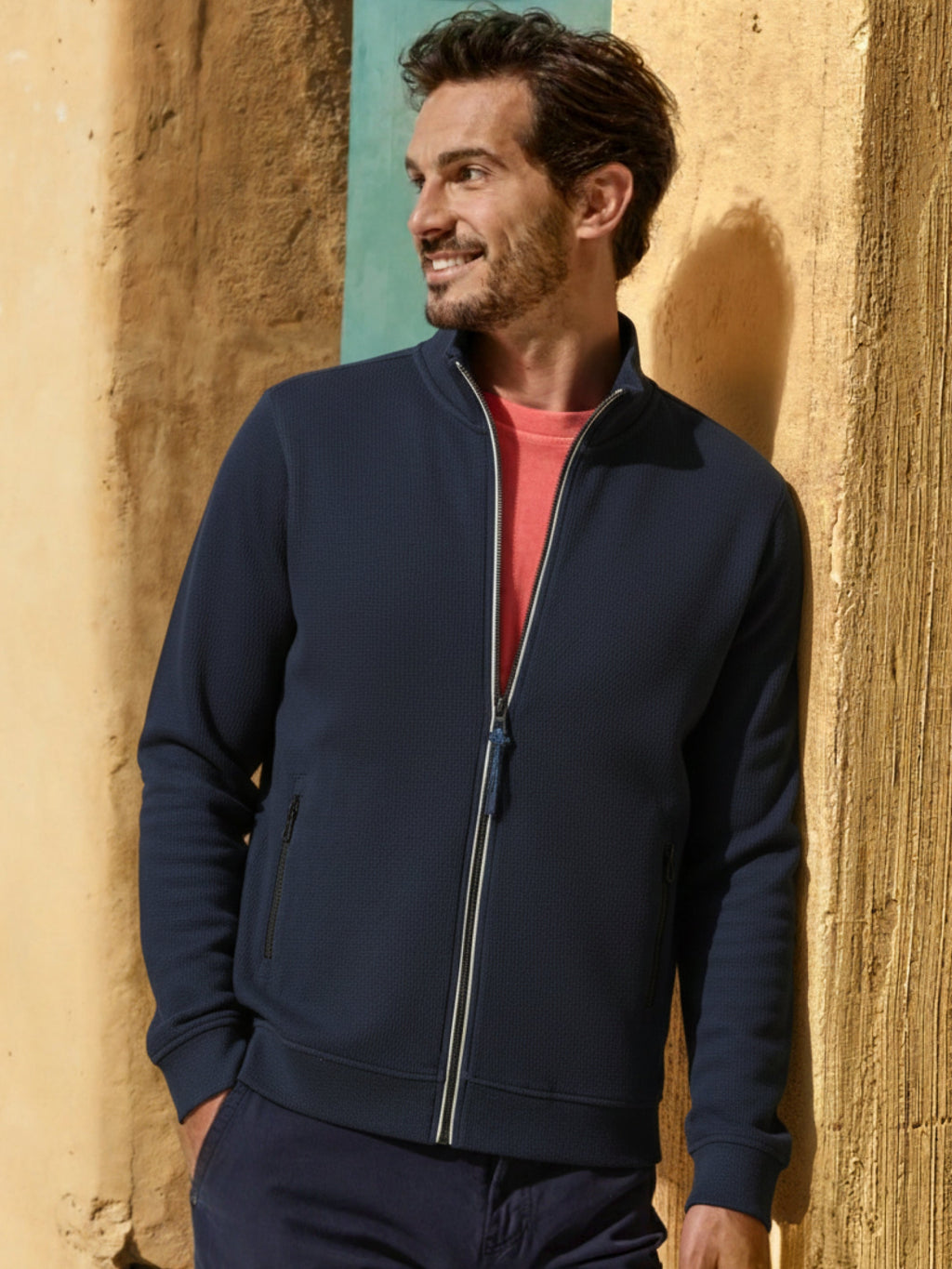 Lerros - Cardigan - Bleu foncé