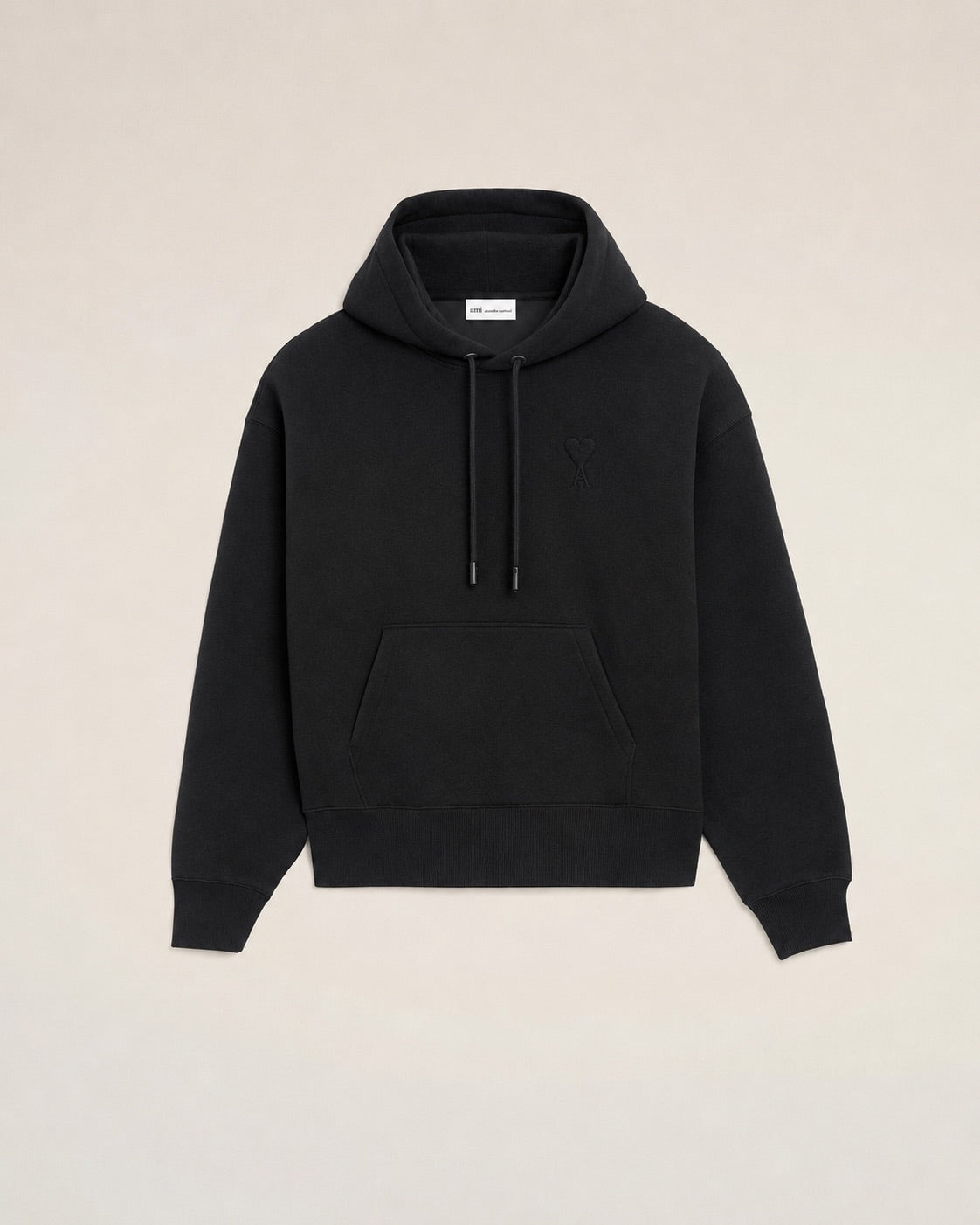 Ami Paris - Hoodie - Zwart