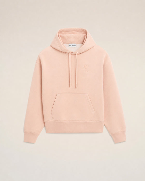 Ami Paris - Hoodie - Rose