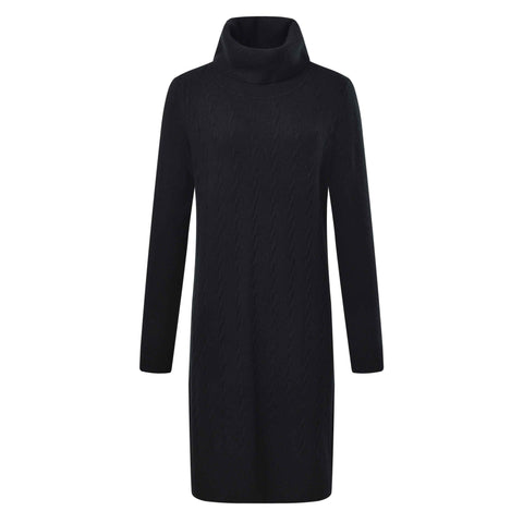 Hv Society - Knitted Dress Hvsjeanne - Black