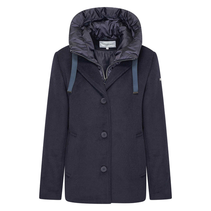 Hv Society - Woolmix Jacket Hvsautumn - Navy
