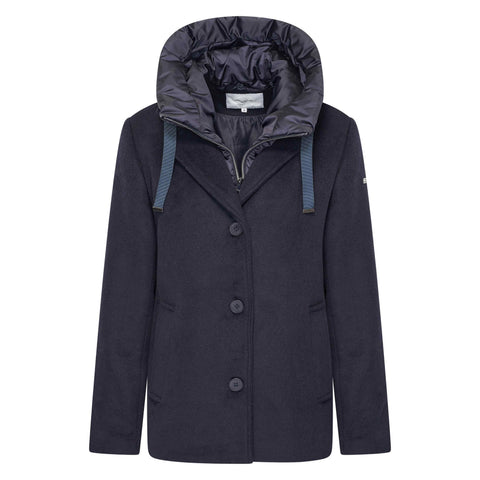 Hv Society - Woolmix Jacket Hvsautumn - Navy