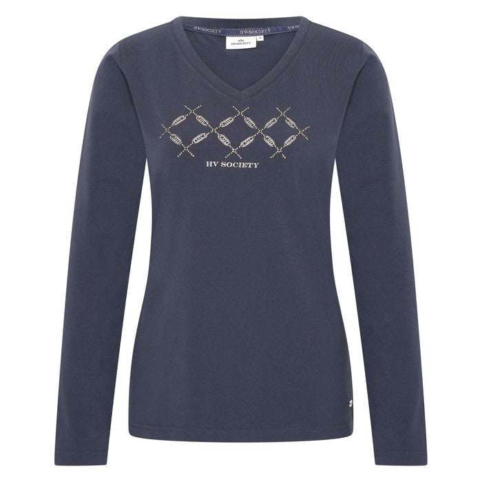 Hv Society - Top Hvskeet - Navy
