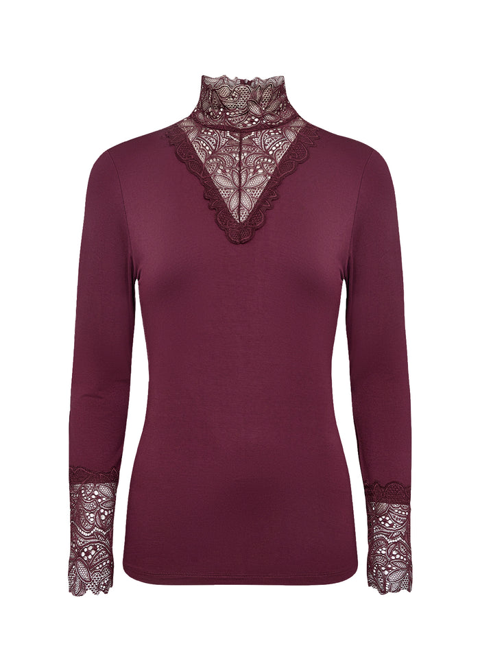 Soya Concept - T-Shirt - Bordeaux