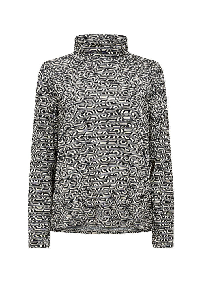 Soya Concept - T-Shirt - Zwart