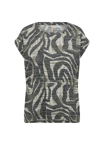 Soya Concept - T-Shirt - Zwart