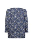 Soya Concept - T-Shirt - Blauw