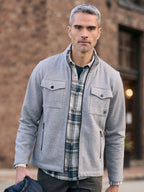 Lerros - Cardigan - Gris clair