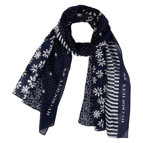 Hv Society - Sjaals - Blauw