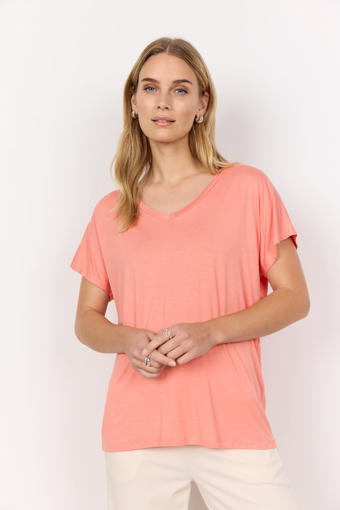 Soya Concept - T-Shirt - Oranje