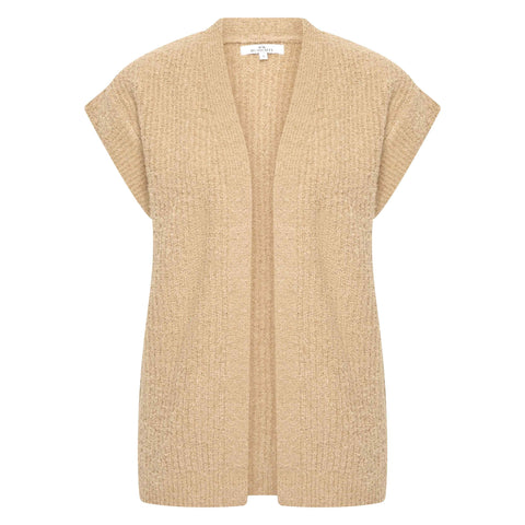 Hv Society - Sleeveless Cardigan Hvskendry - Sand