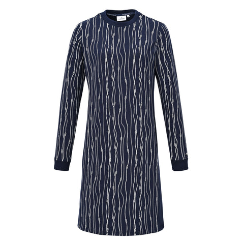 Hv Society - Dress Hvsleva - Navy Aop