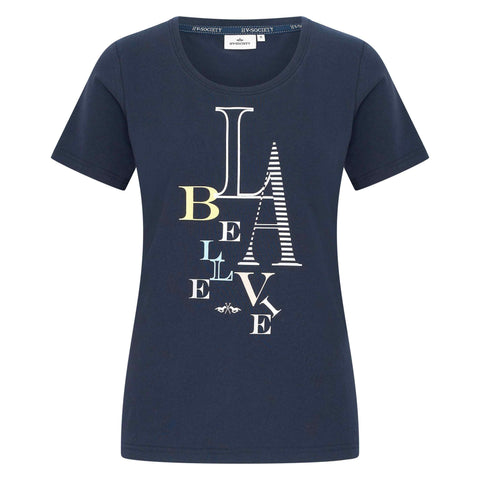 Hv Society - Tops - Navy-White
