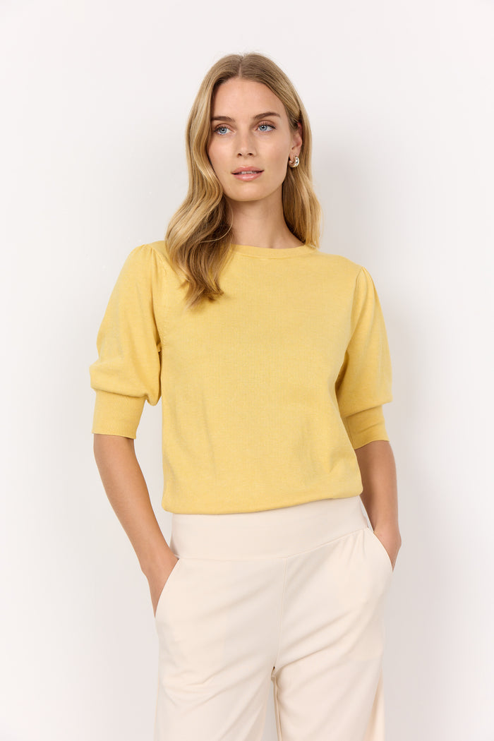 Soya Concept - Trui - Geel