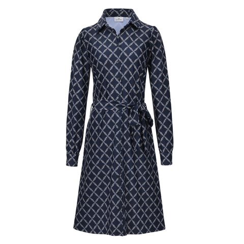 Hv Society - Dress Hvsdaphne - Navy Aop