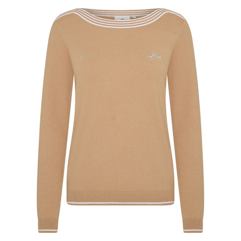 Hv Society - Pullover - Camel