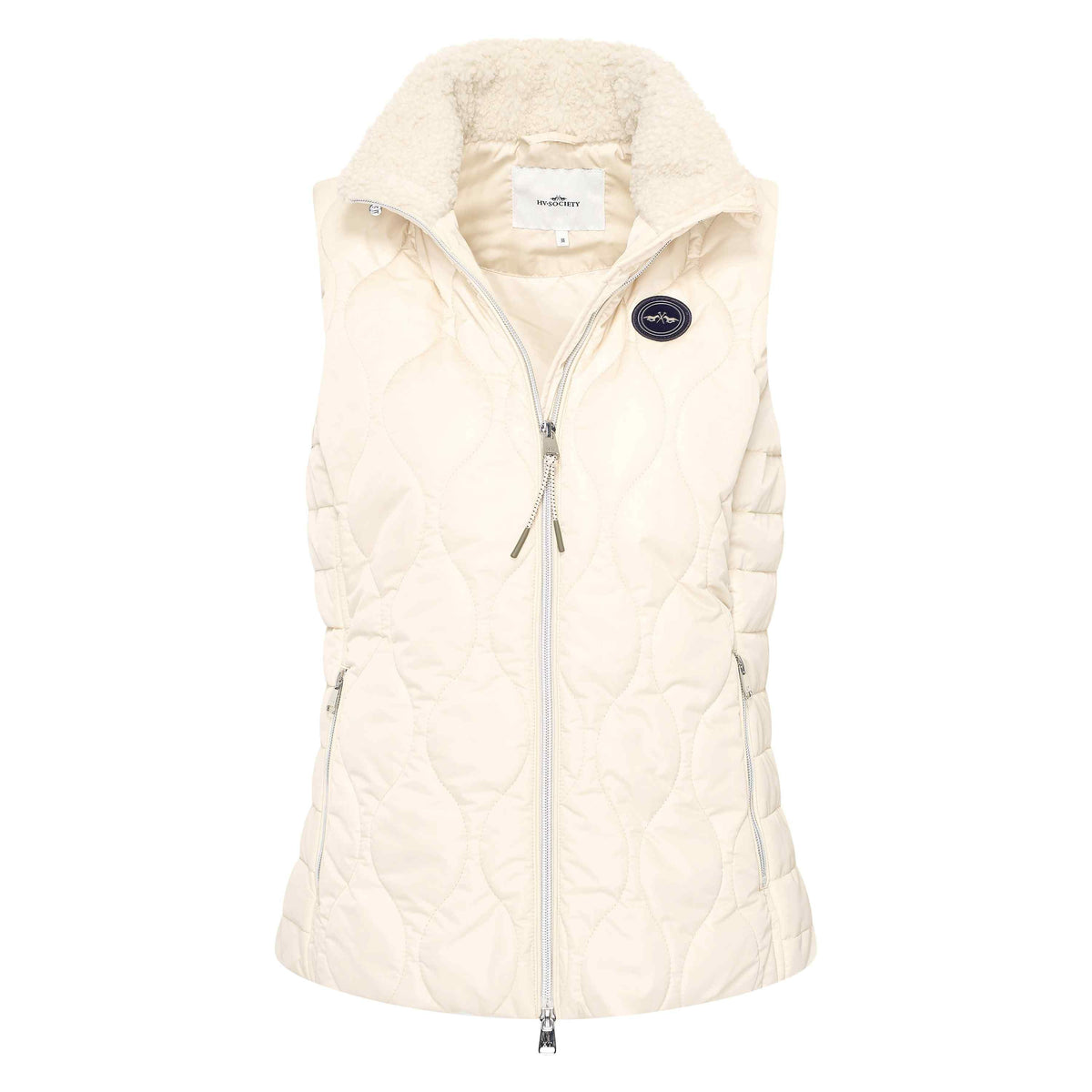 HV Society bodywarmer ecru voor dames
