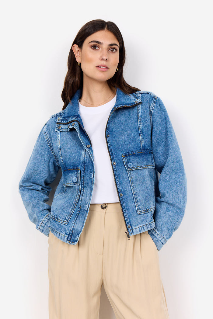 Soya Concept - Jeansvest - Blauw