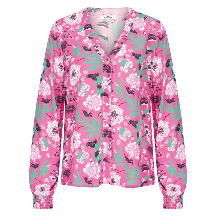 Hv Society - Blouses - Bright Pink
