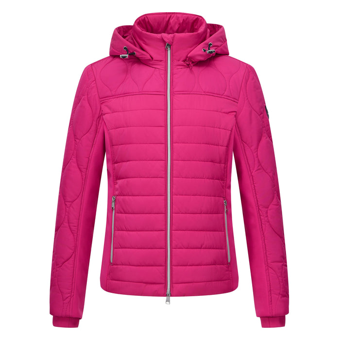 Hv Society - Quilted Jacket Hvshazel - Fuchsia