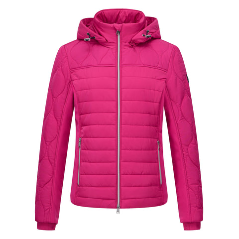 Hv Society - Quilted Jacket Hvshazel - Fuchsia