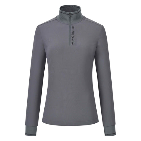 Hv Polo - Tech Top Hvpvalerie - Zinc Grey