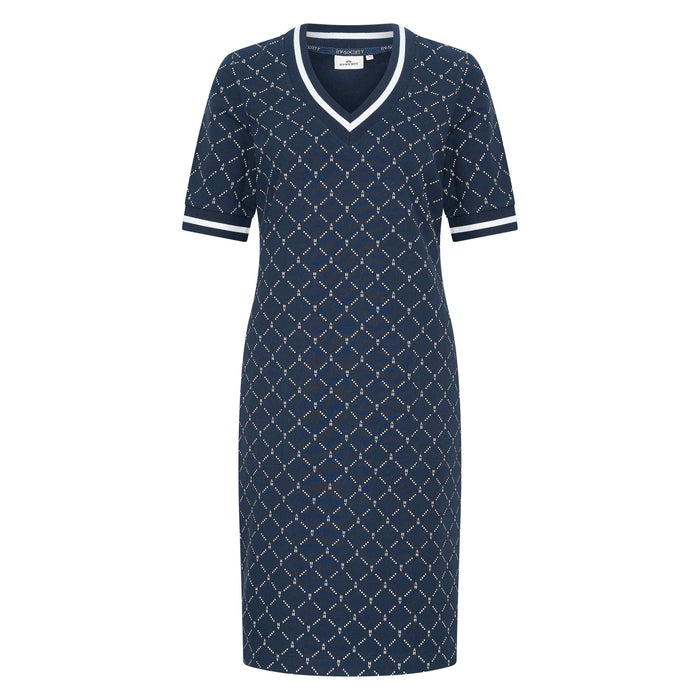 Hv Society - Dresses - Navy Aop