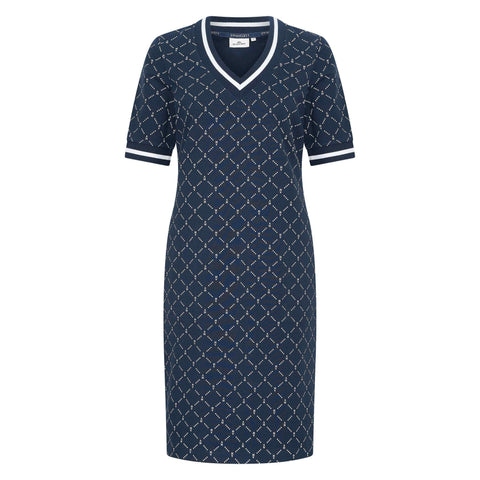 Hv Society - Dresses - Navy Aop