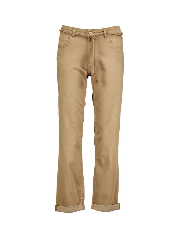 Para Mi - Broek - Camel - PRM26W005