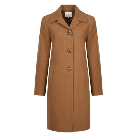 Hv Society - Woolen Coat Hvskarima - Sand