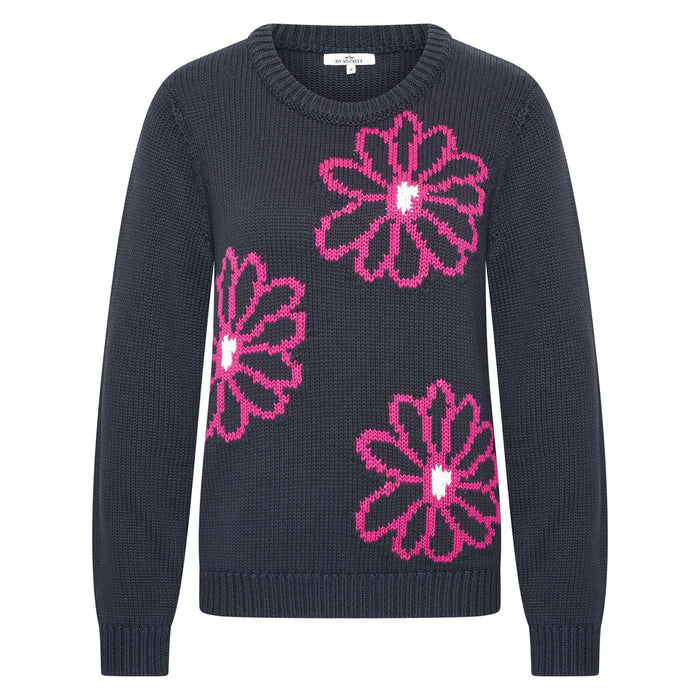 Hv Society - Pullover Hvsviola - Navy