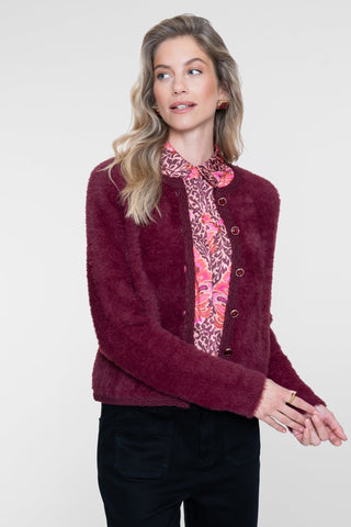 Geisha - Cardigan - Bordeaux