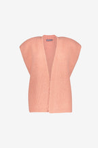 Geisha spencer met comfortabele pasvorm in soft pink